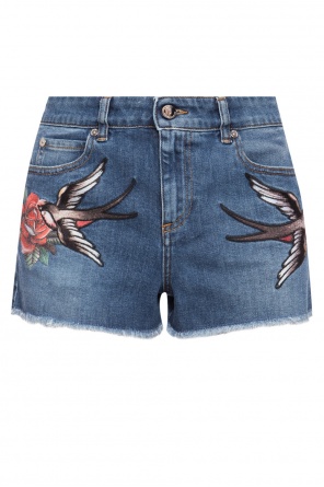Embroidered denim shorts, zdjęcie 1 Embroidered denim shorts od Red Valentino
